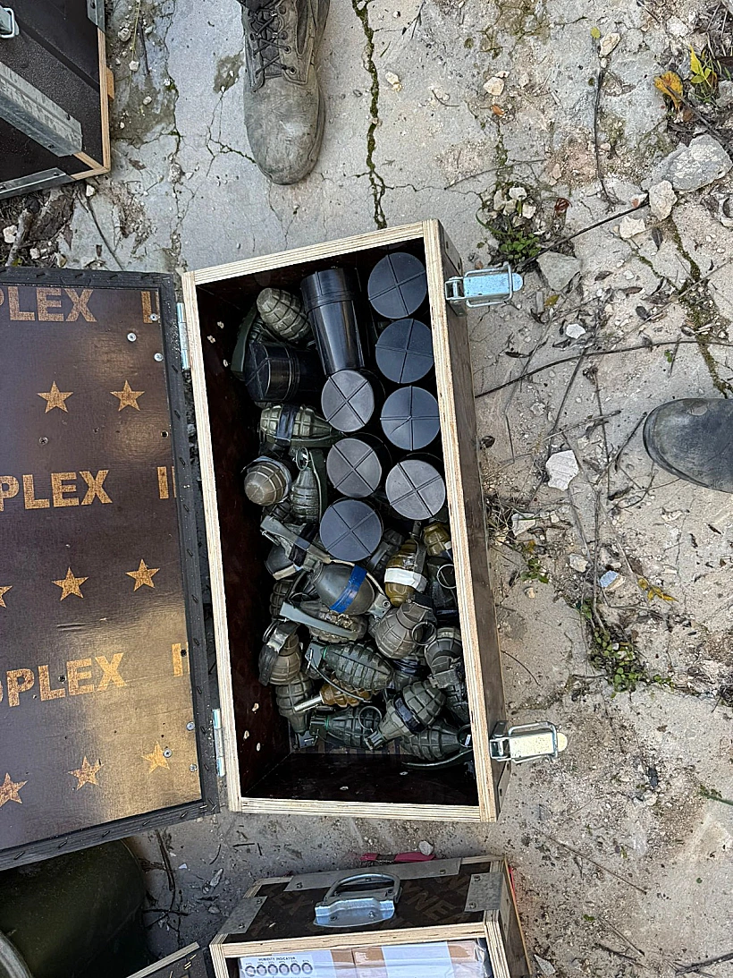 אמצעי לחימה של חיזבאללה שהוחרמו ע"י צה"ל