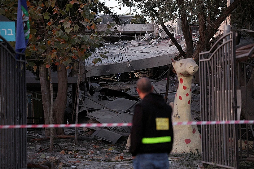 הפגיעה בבית הספר ברמת גן