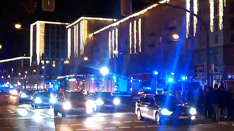 כוחות בזירת הפיגוע בגרמניה