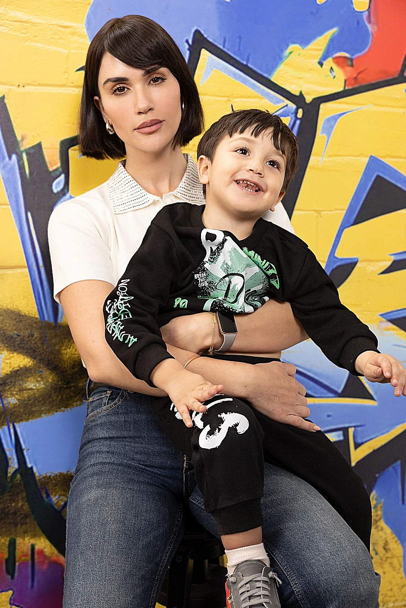 שיר אלמליח ובנה גבריאל