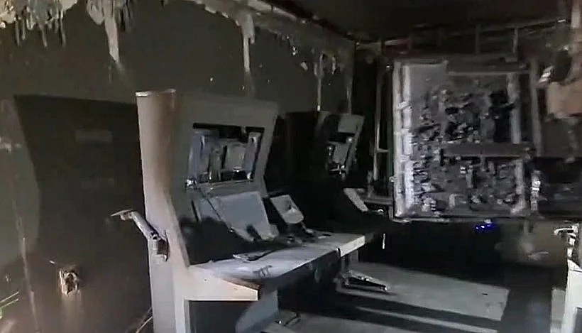 ההרס בחמ"ל נחל עוז