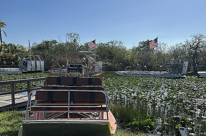 הרחפת בשמורת אברגליידס, מיאמי