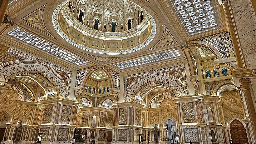 ארמון הנשיאות Qasr Al Watan באבו דאבי