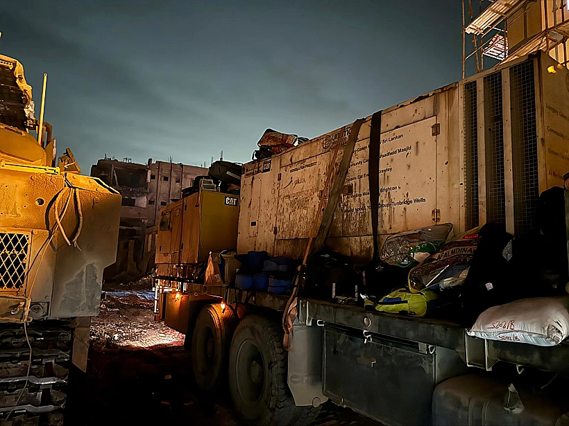 פינוי החולים מבית החולים כמאל עדואן, בצפון רצועת עזה