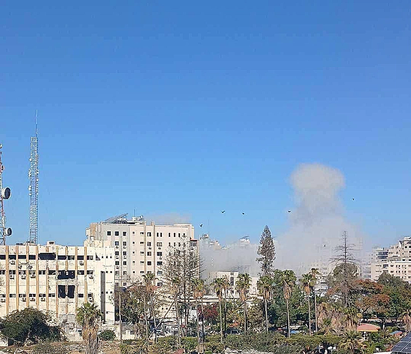 תקיפה ישראלית בבי"ח וופא