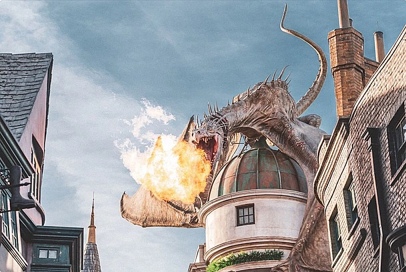 הרחוב של הארי פוטר באולפני יוניברסל