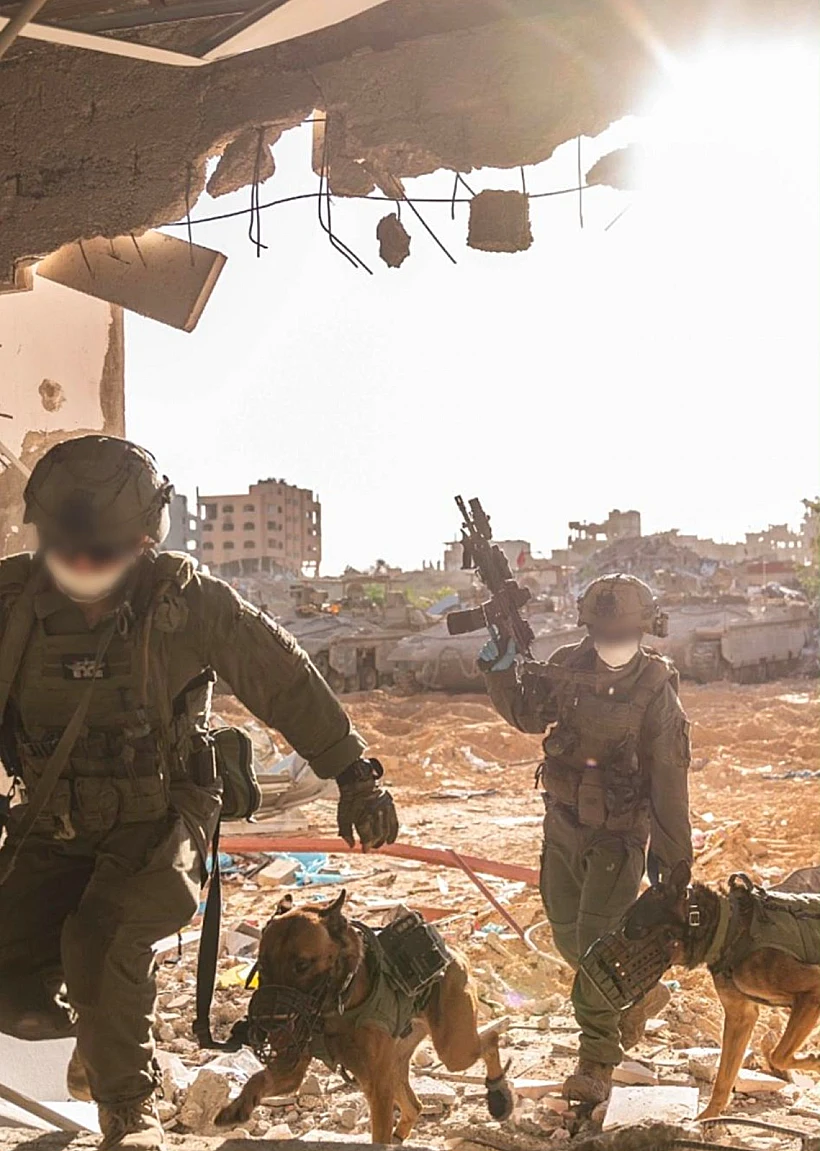 פעילות לוחמי עוקץ בעזה