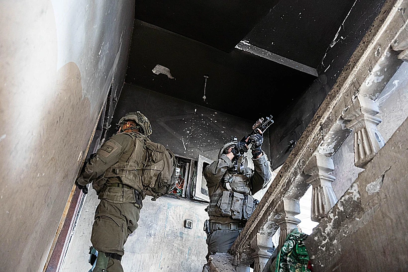 פעילות לוחמי גבעתי בעזה