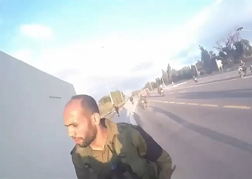 עבד אלהאדי צבאח בשטח הארץ ב-7 באוקטובר