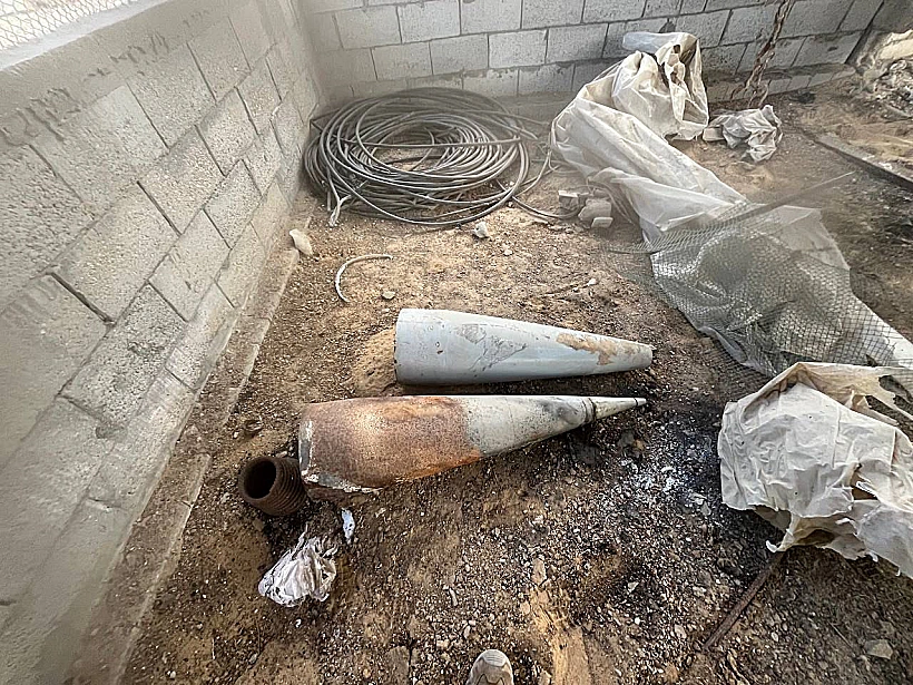 מתחם לייצור רקטות ברפיח