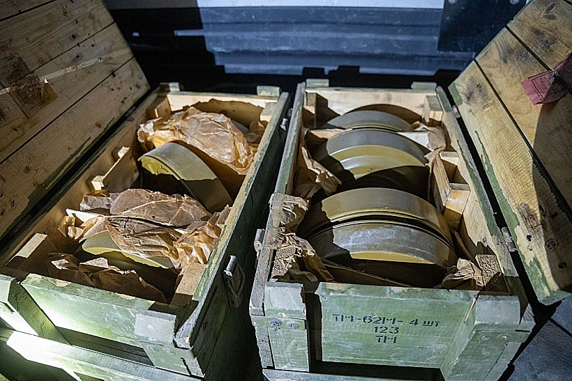 אמל"ח שאותר בחרמון הסורי