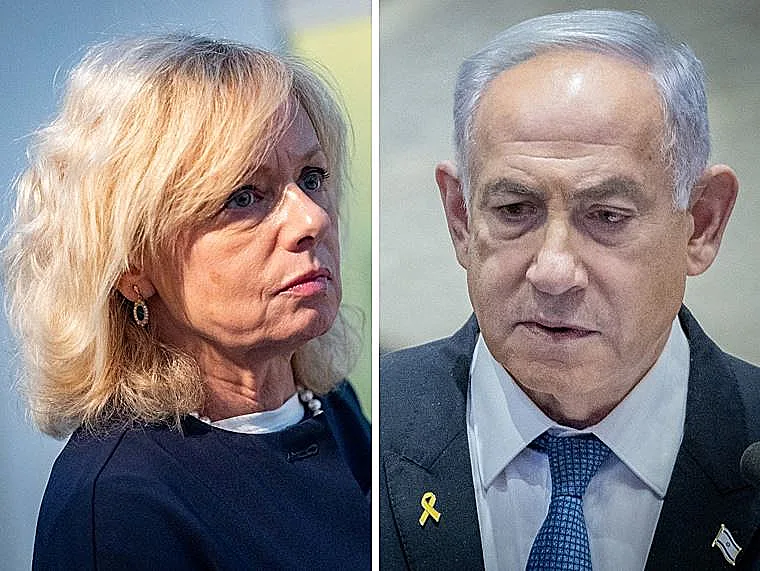 בנימין נתניהו וגלי בהרב-מיארה