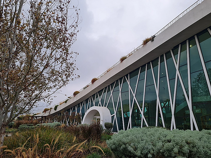 מרכז המבקרים של אגמון החולה