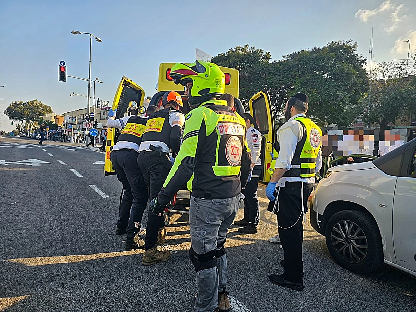 זירת הדקירה בחיפה