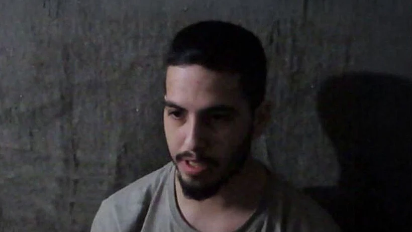 מתן צנגאוקר, מתוך הסרטון שפרסם חמאס