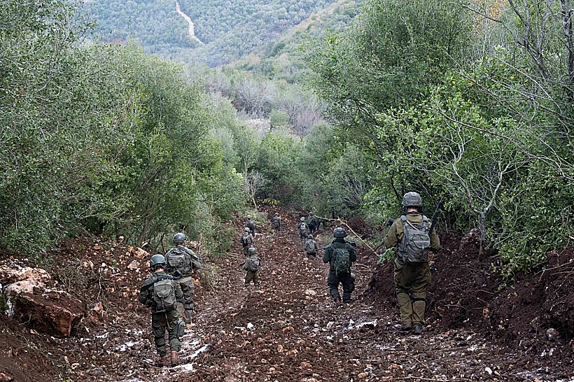 צה"ל פעילות צוות הקרב החטיבתי 300 בדרום לבנון