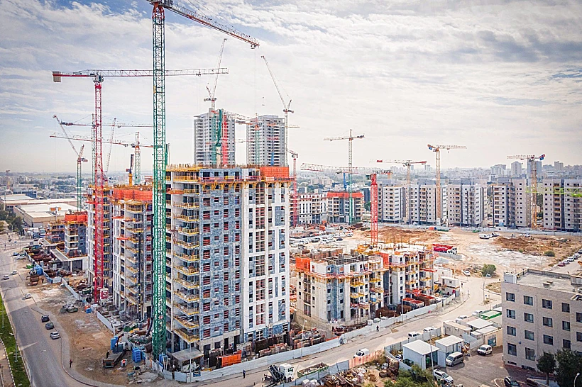 אתר בנייה באשדוד