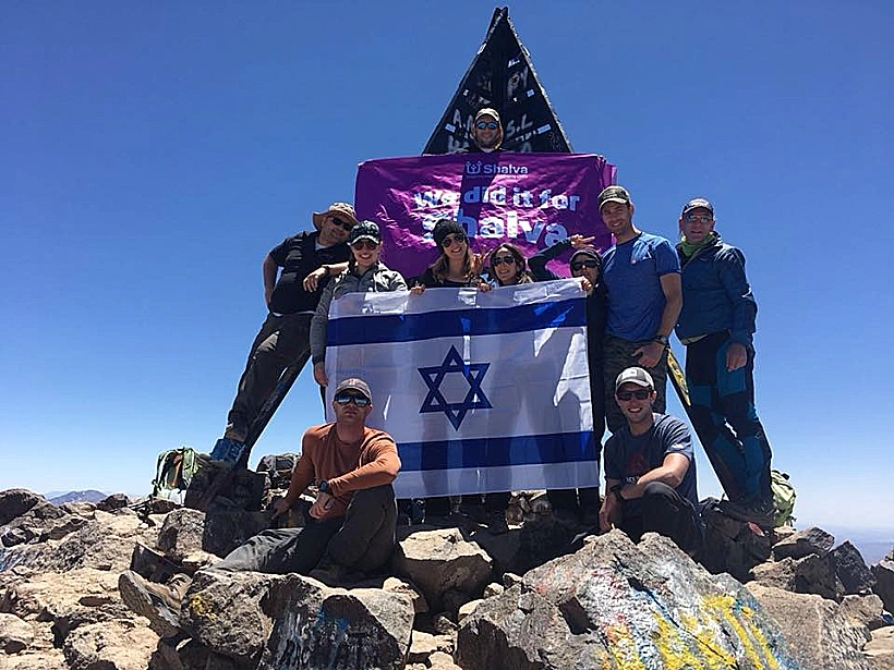מסע עבר של שגרירי עמותת שלוה לקילימנג'רו