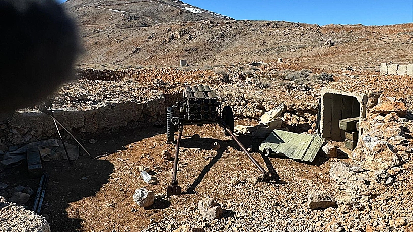 אמצעי לחימה שאותרו והוחרמו בסוריה