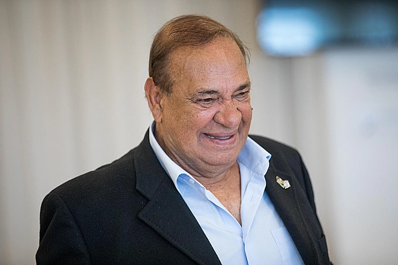 זאב רווח בטקס המשואות בהר הרצל, 2018