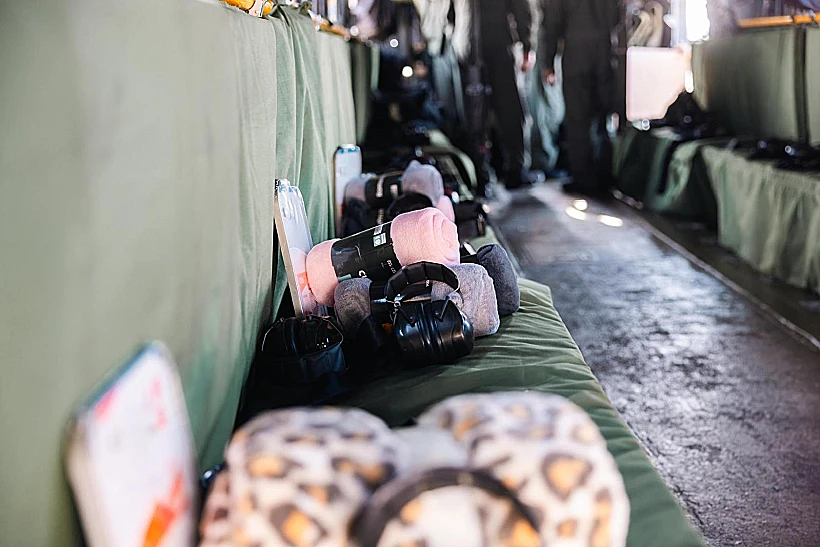 מסוקי חיל האוויר שהותאמו לתהליך קליטת החטופות