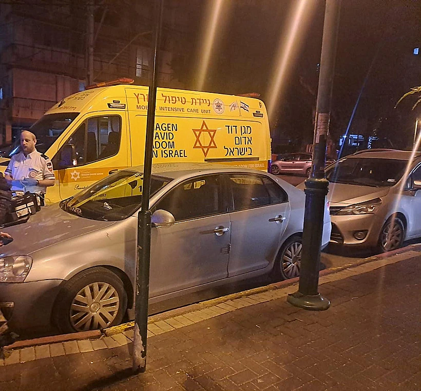 זירת הרצח בפתח תקווה