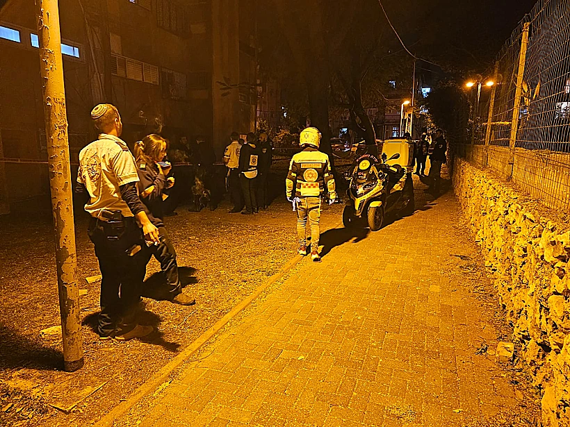 זירת הרצח בפתח תקווה