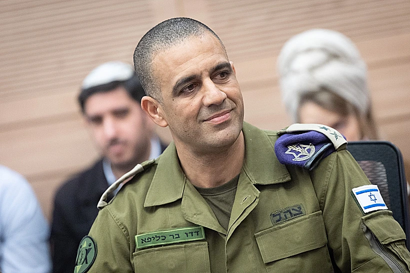 ראש אכ"א האלוף דדו בר כליפא בוועדת החוץ והביטחון