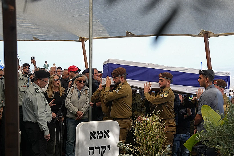 הלווייתו של סמ"ר אורון שאול בפוריה עילית