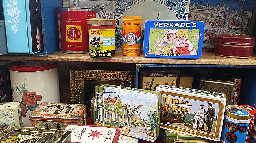 שוק Waterlooplein Flea Market אמסטרדם