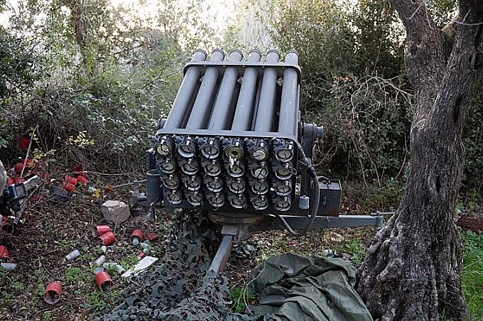 אמצעי לחימה של חיזבאללה שאותרו והושמדו בדרום לבנון