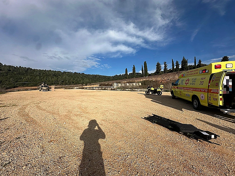 הזירה בה טבע הפעוט בגליל המערבי