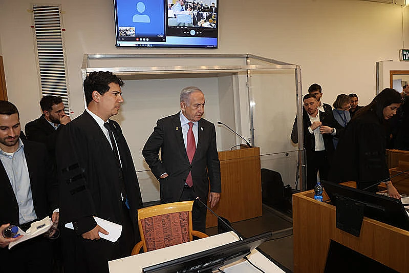 רה"מ בנימין נתניהו בבית המשפט