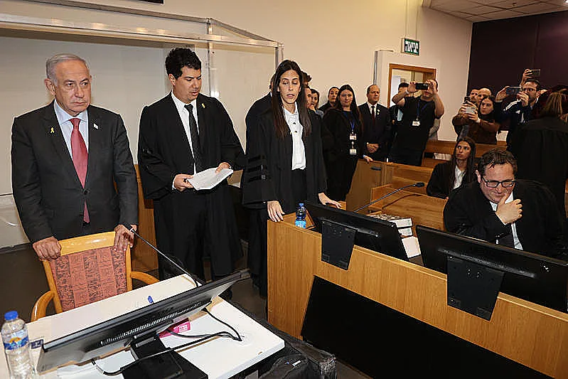 רה"מ בנימין נתניהו בבית המשפט