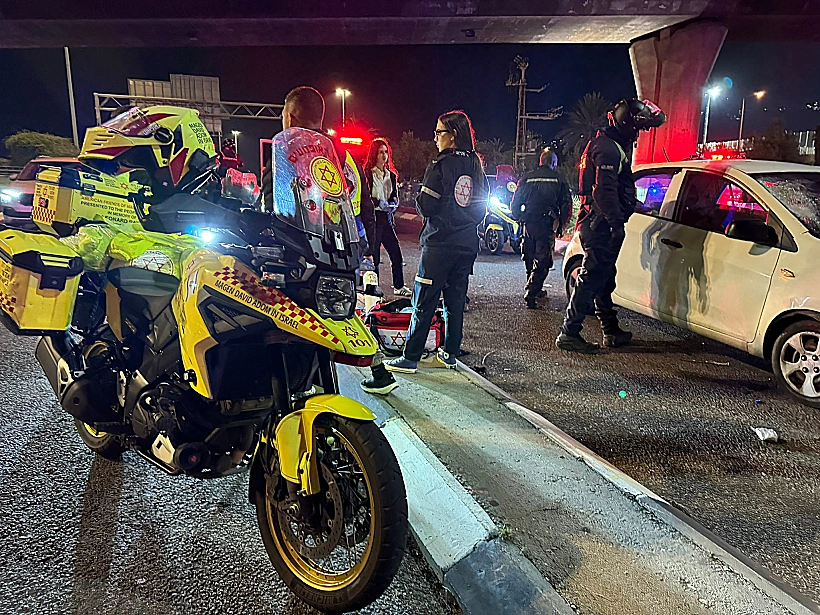 זירת השריפה בבניין בבת ים