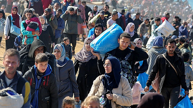 חזרת העקורים לצפון רצועת עזה דרך ציר נצרים