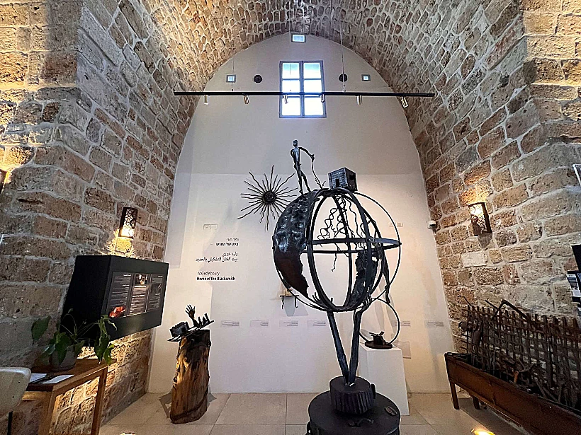 תערוכה במרכז המידע של עכו