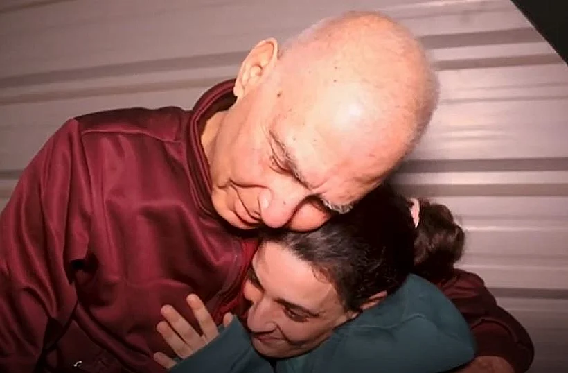 גדי מוזס וארבל יהוד בסרטון של הג'יהאד האיסלאמי לפני השחרור