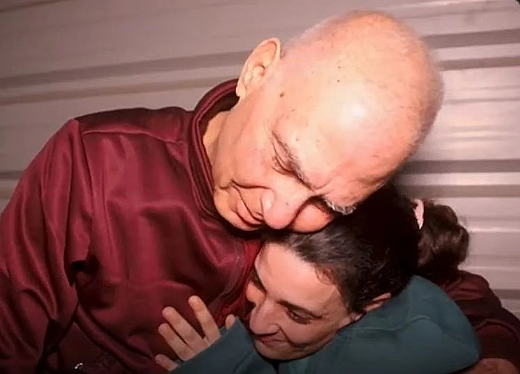 גדי מוזס וארבל יהוד בסרטון של הג'יהאד האיסלאמי לפני השחרור