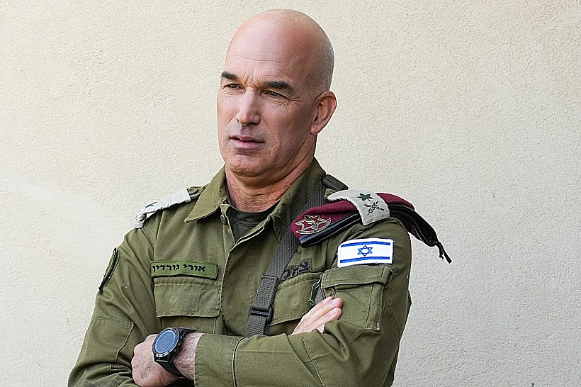 אלוף פיקוד הצפון אורי גורדין