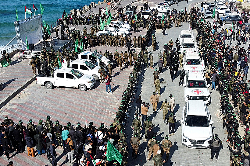 רגעי השחרור של קית' סיגל בנמל עזה