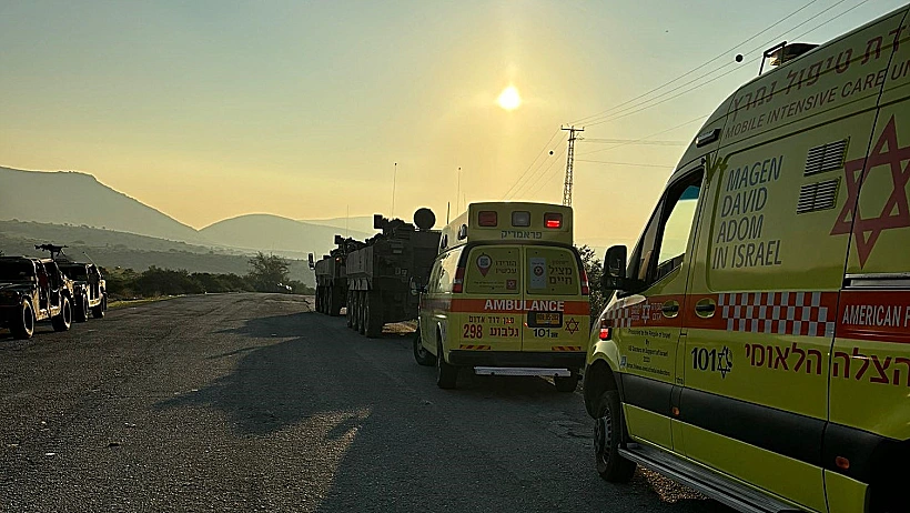 זירת הפיגוע באזור תייסיר