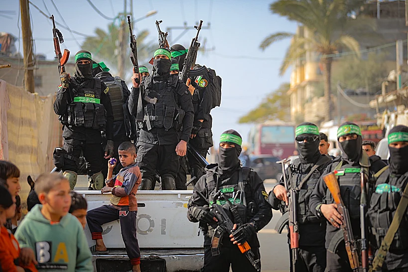 חמושי חמאס ברצועת עזה