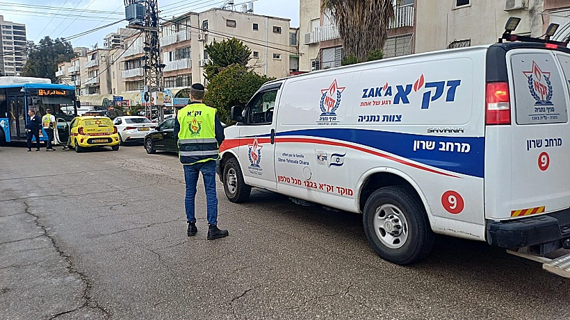 זירת הרצח בנתניה