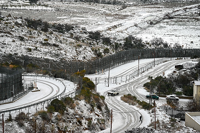 שלג במג'דל שמס