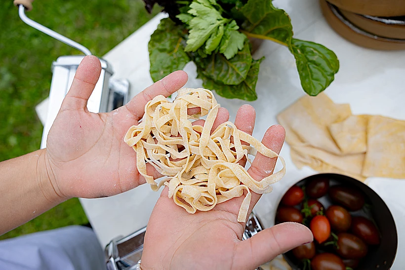 סדנת פסטה אצל לאכול עם לירז