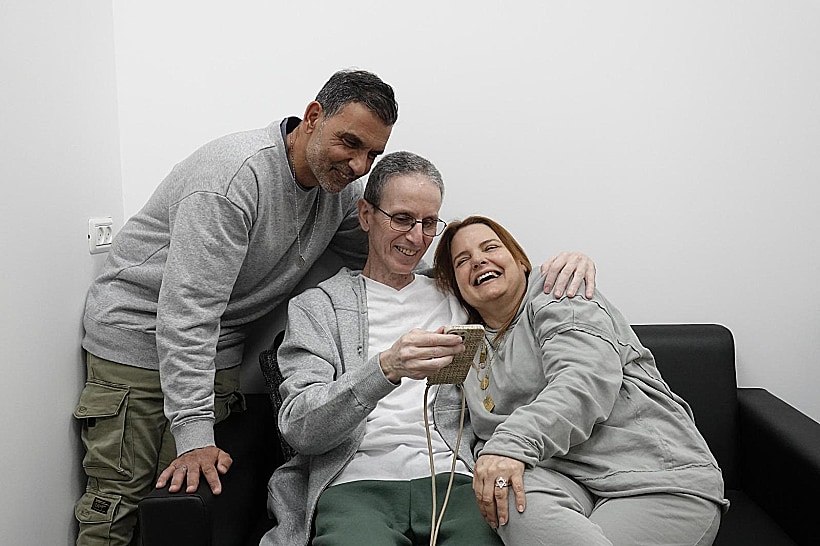 אוהד רז וקובי בן עמי בפגישה ברעים