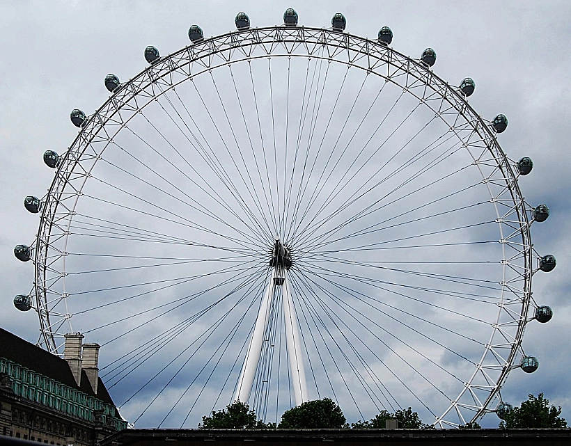 London Eye לונדון, בריטניה  גלגל ענק