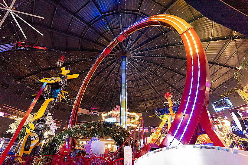 הלופר ב-Magic Kass , מישור אדומים גלגל ענק