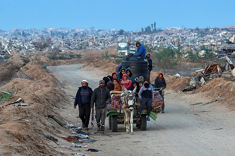עזתים בציר נצרים רצועת עזה
